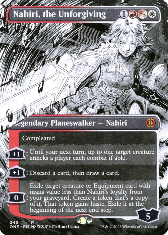 Nahiri, the Unforgiving Front Face