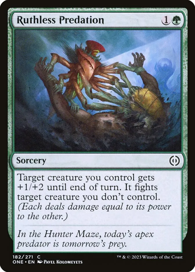 Ruthless Predation Front Face