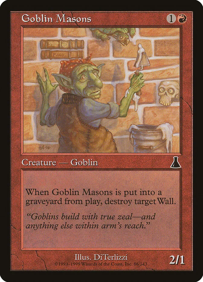 Goblin Masons Front Face