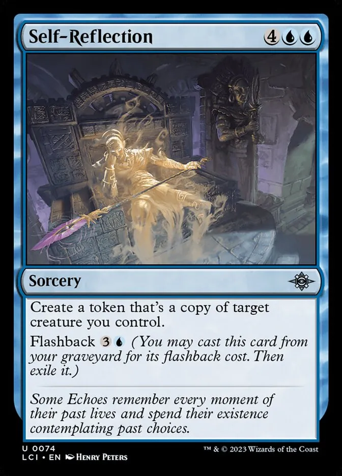 Self-Reflection Front Face
