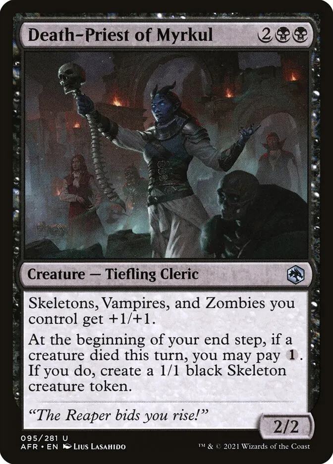 Death-Priest of Myrkul Front Face