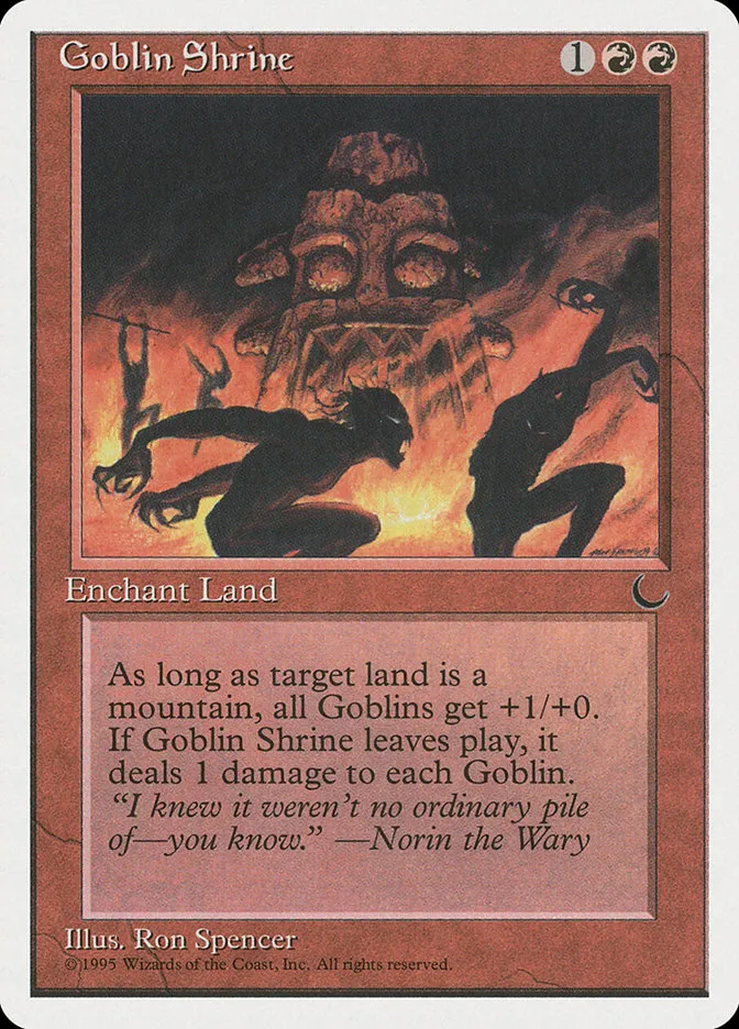 Goblin Shrine Front Face