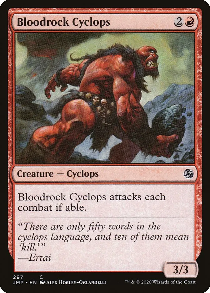 Bloodrock Cyclops Front Face