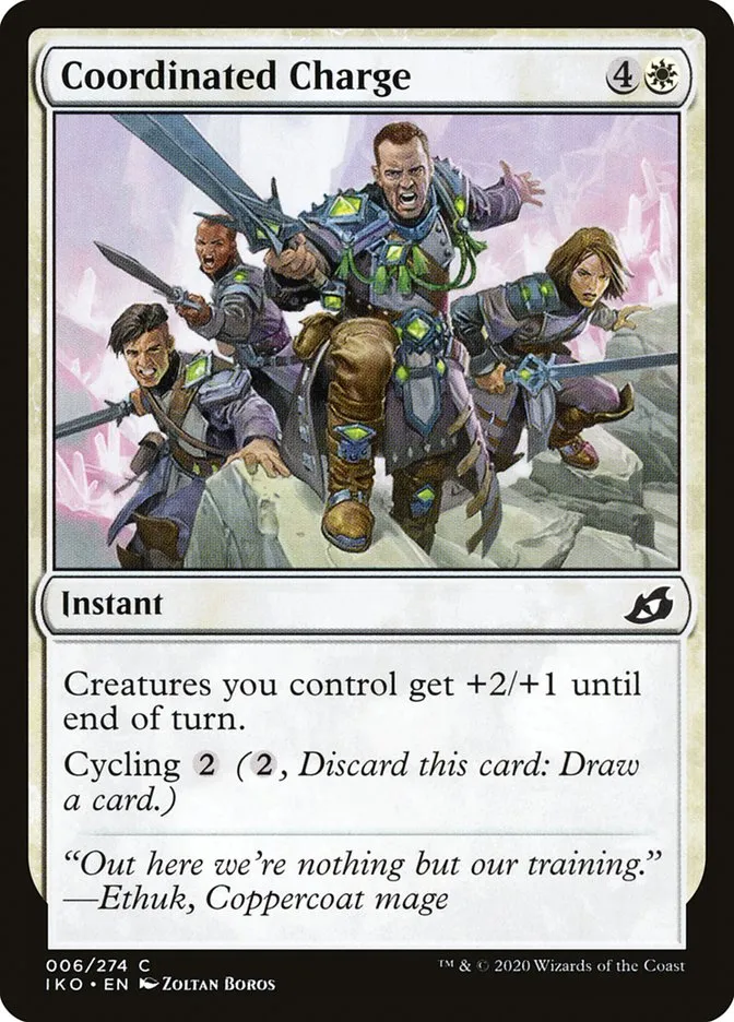 Coordinated Charge Front Face