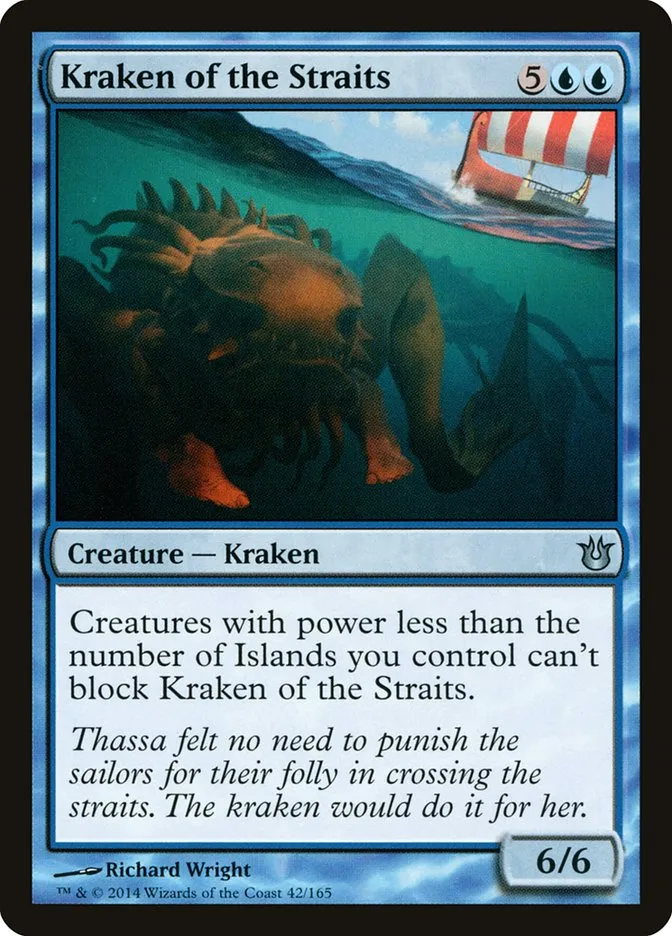 Kraken of the Straits Front Face