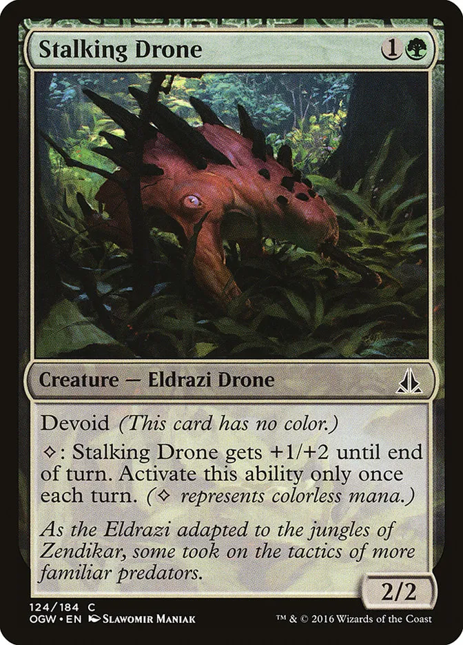 Stalking Drone Front Face