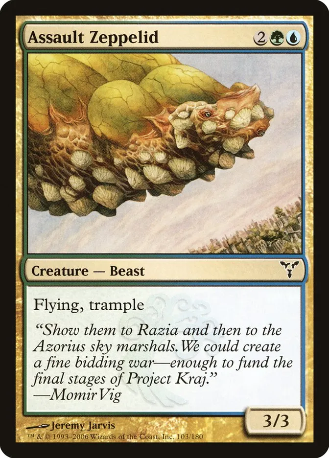 Assault Zeppelid Front Face