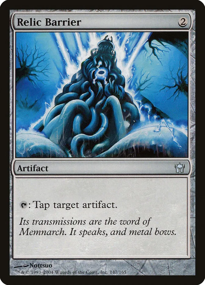 Relic Barrier Front Face