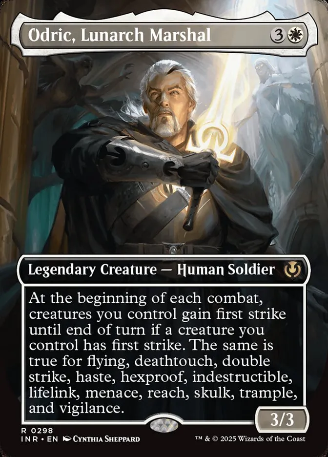 Odric, Lunarch Marshal Front Face
