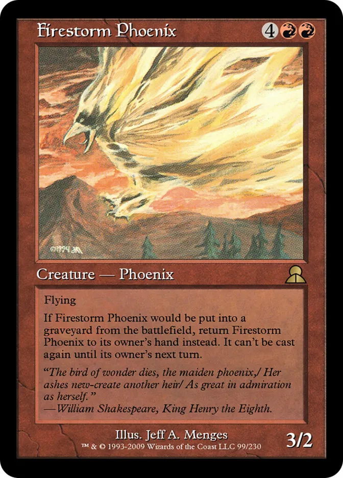 Firestorm Phoenix Front Face
