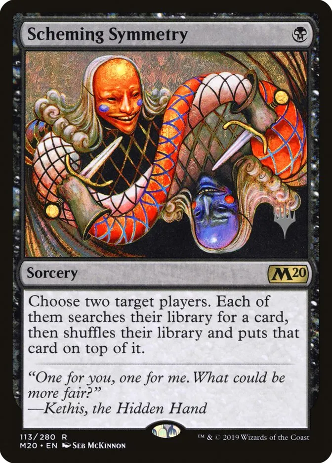 Scheming Symmetry Front Face