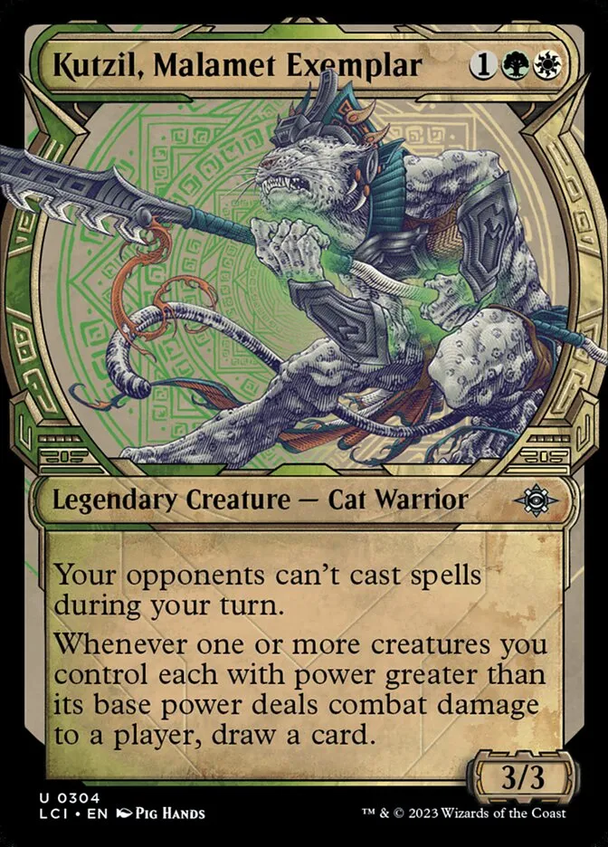 Kutzil, Malamet Exemplar Front Face