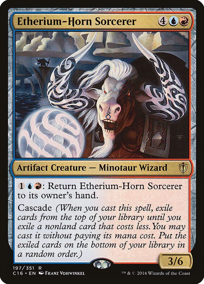 Etherium-Horn Sorcerer Front Face