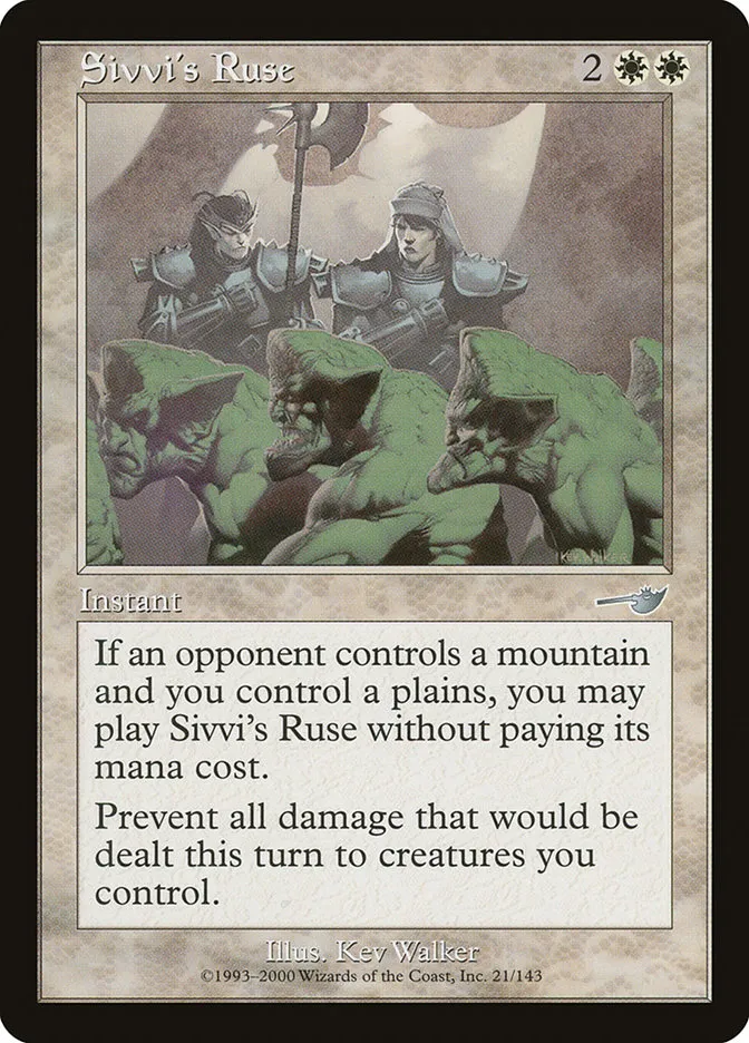 Sivvi's Ruse Front Face