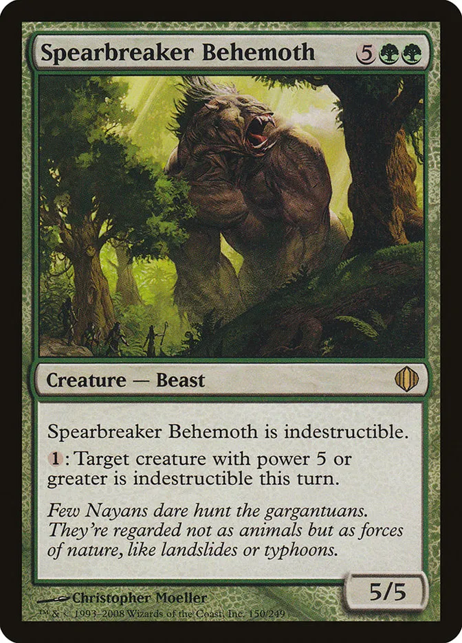 Spearbreaker Behemoth Front Face