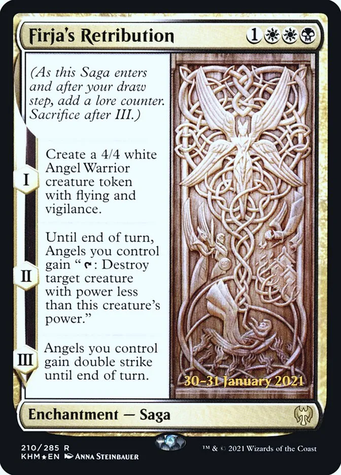 Firja's Retribution Front Face