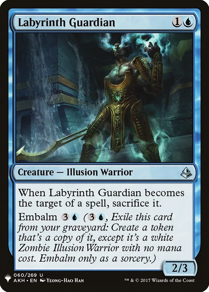 Labyrinth Guardian Front Face