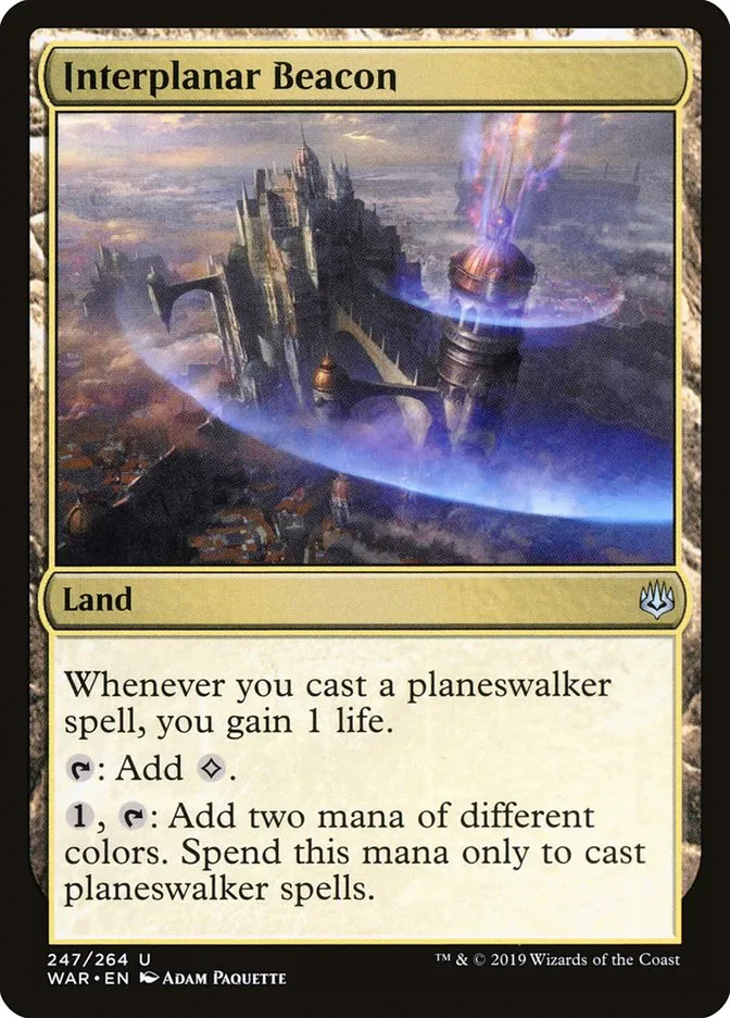 Interplanar Beacon Front Face