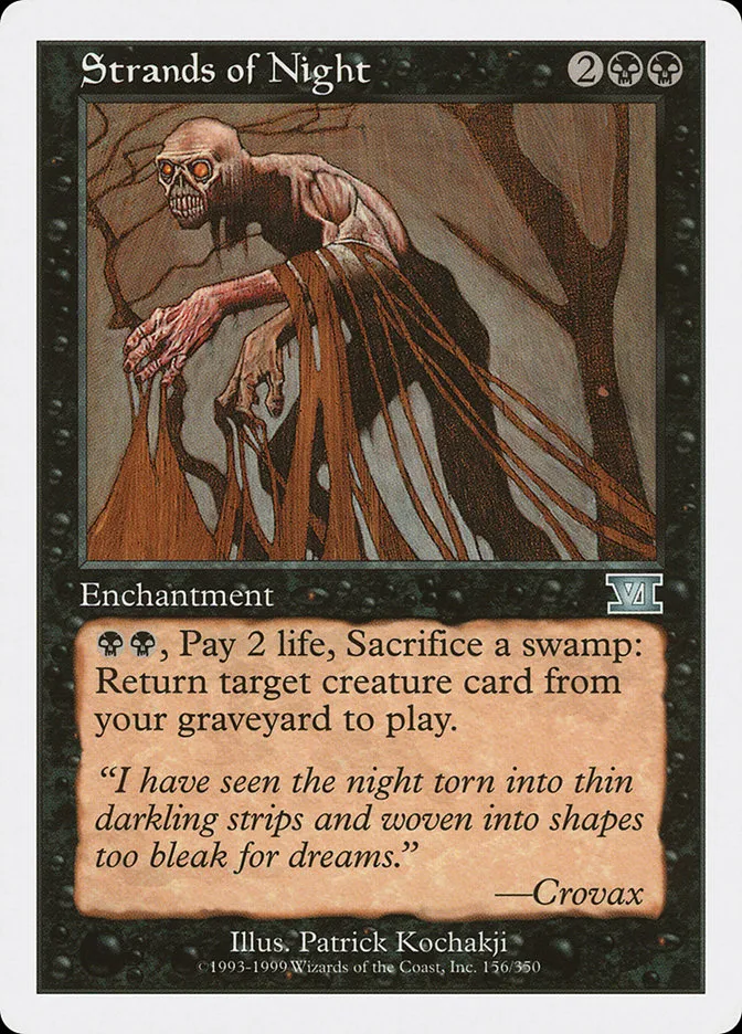 Strands of Night Front Face