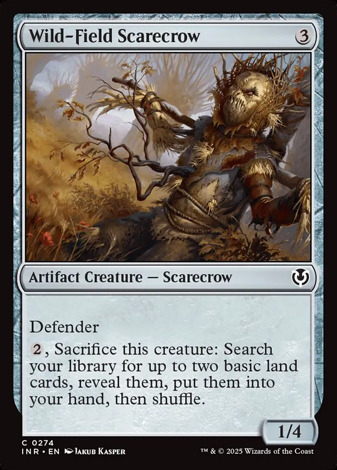 Wild-Field Scarecrow Front Face