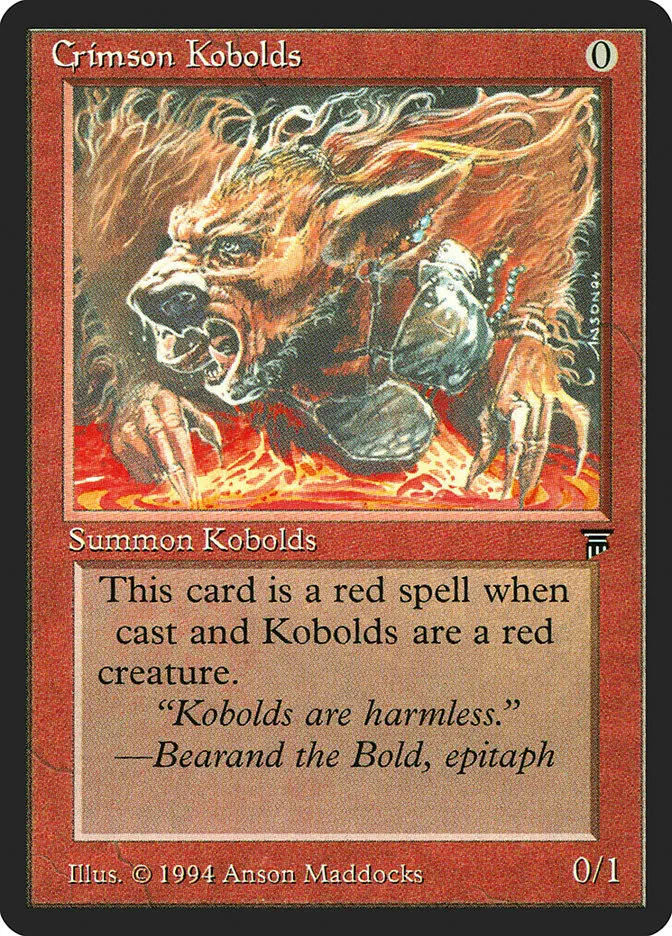 Crimson Kobolds Front Face