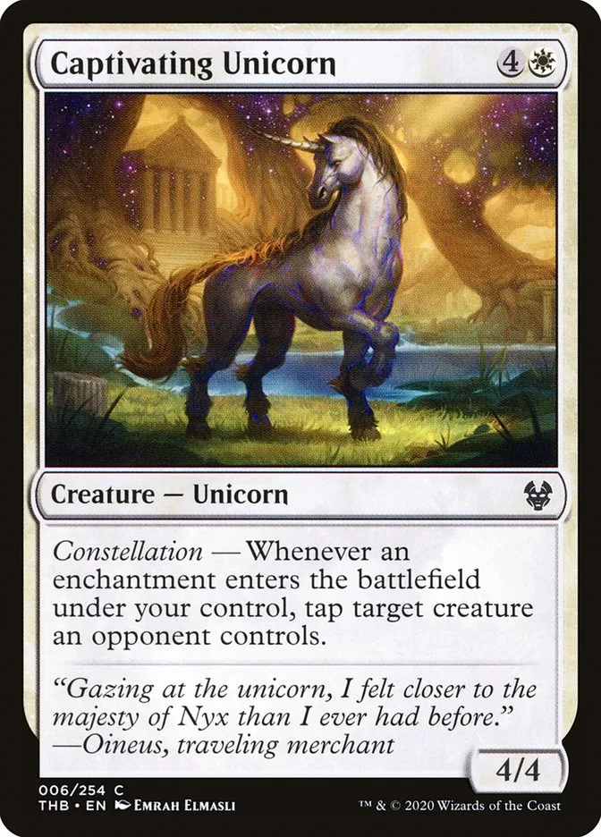 Captivating Unicorn Front Face