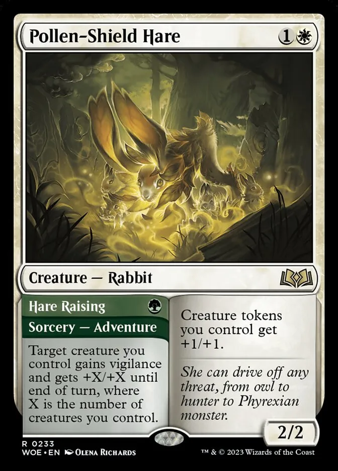 Pollen-Shield Hare // Hare Raising Front Face