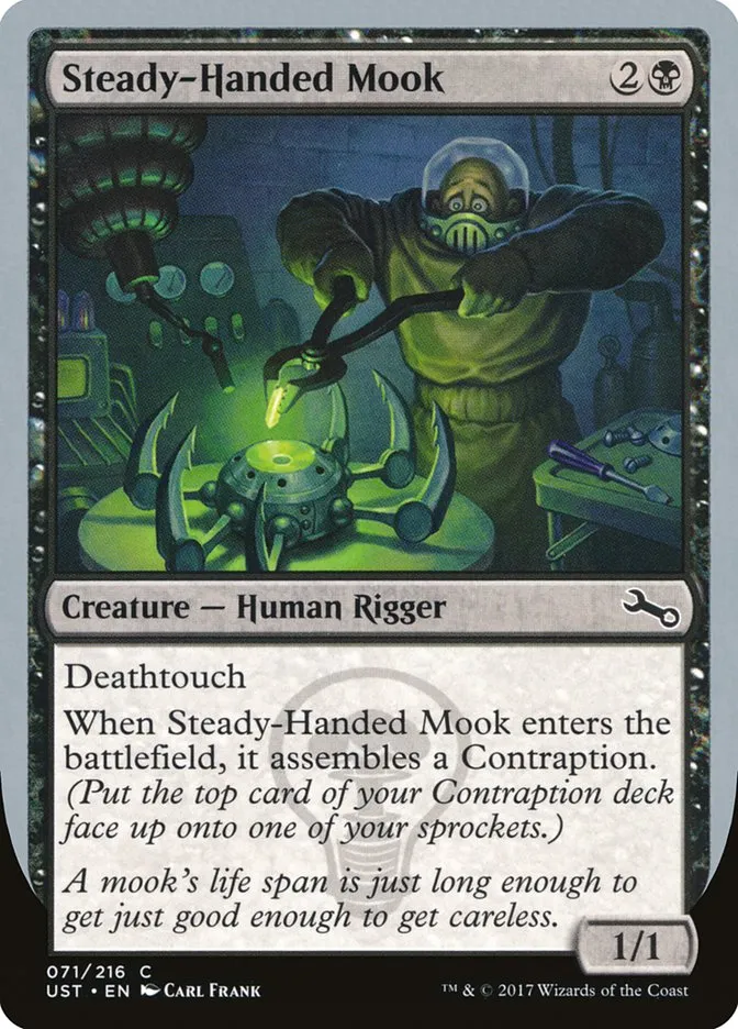 Steady-Handed Mook Front Face