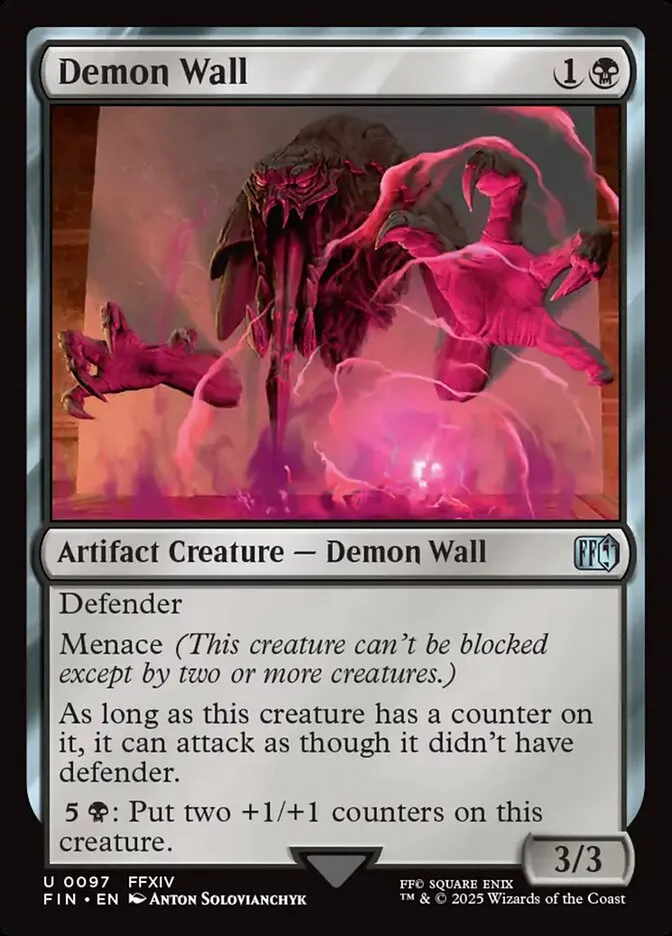 Demon Wall Front Face
