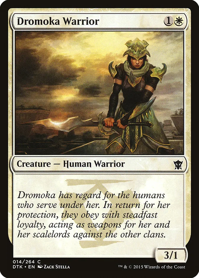 Dromoka Warrior Front Face