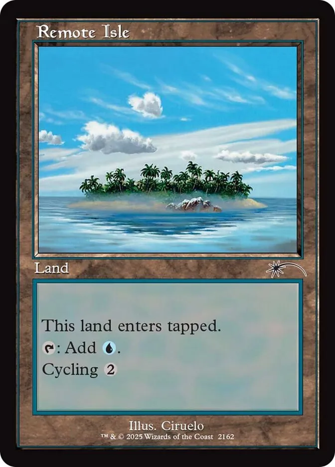 Remote Isle Front Face