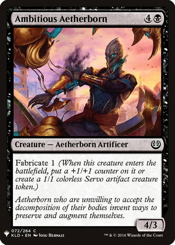 Ambitious Aetherborn Front Face