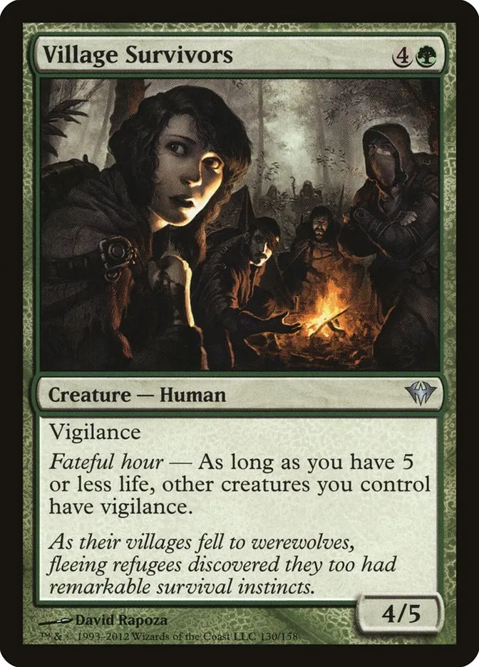 Village Survivors Front Face
