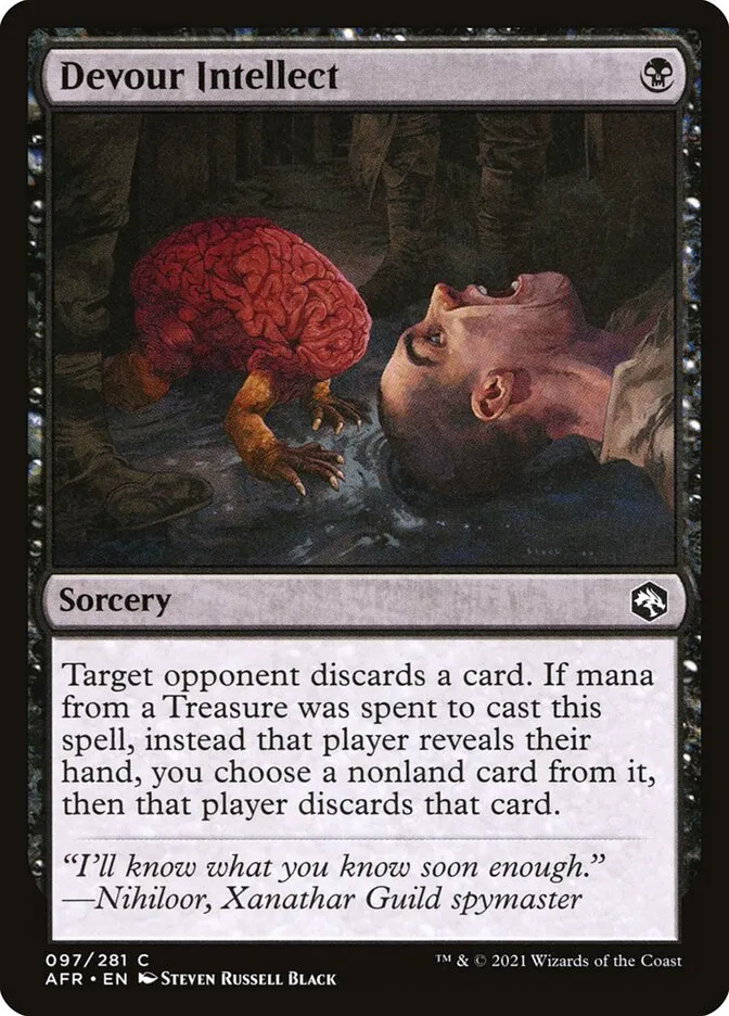 Devour Intellect Front Face