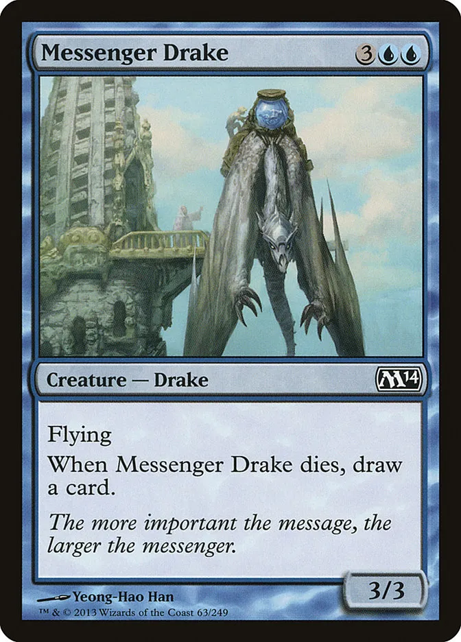 Messenger Drake Front Face