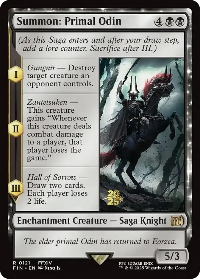 Summon: Primal Odin Front Face