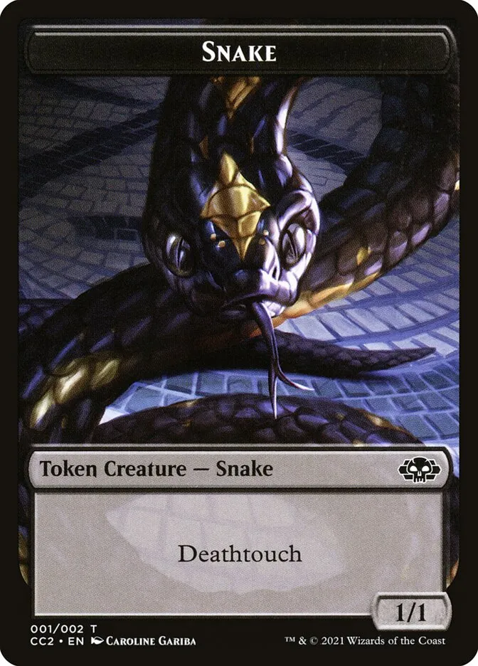 Snake // Zombie Front Face