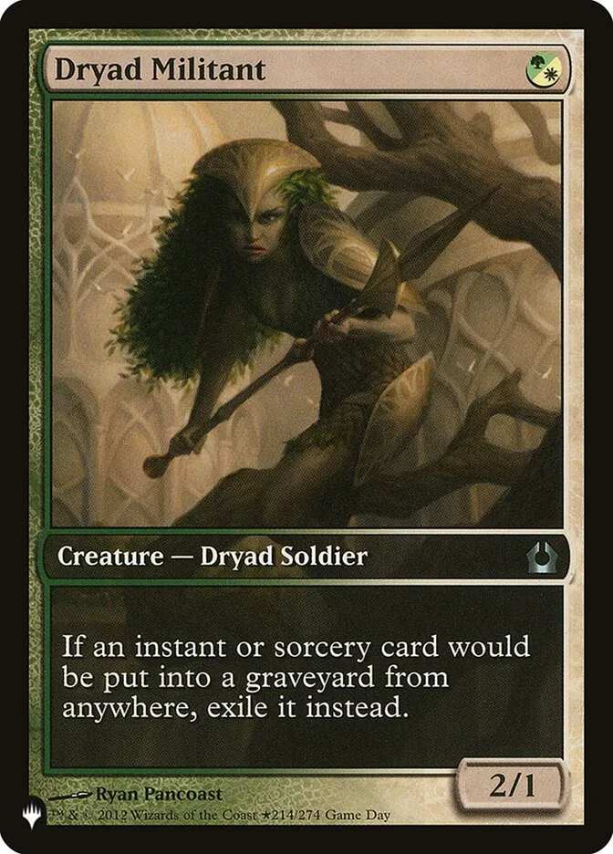 Dryad Militant Front Face
