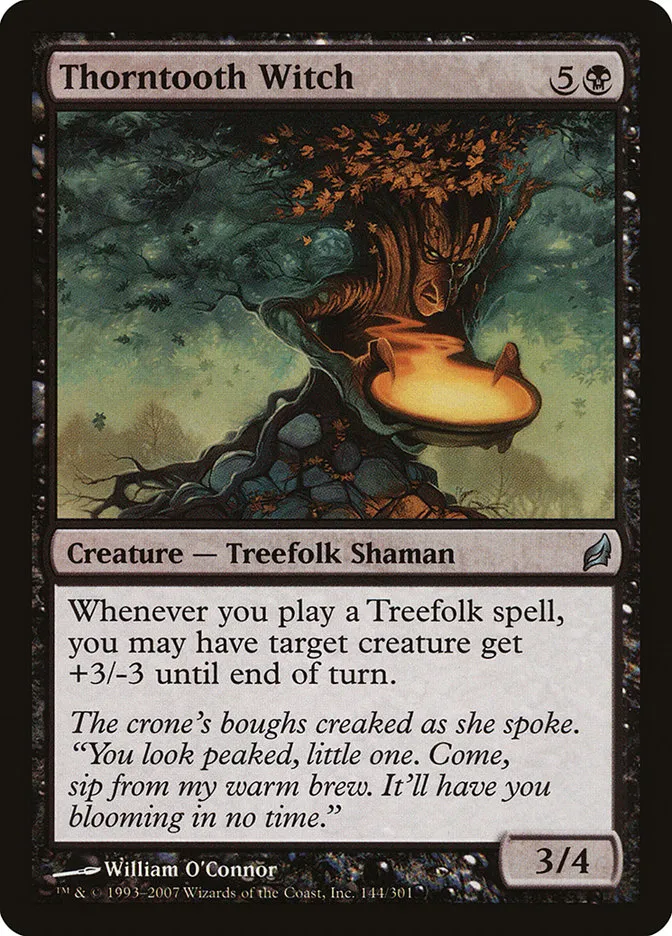 Thorntooth Witch Front Face