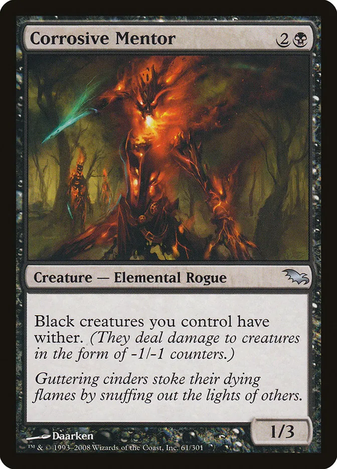Corrosive Mentor Front Face