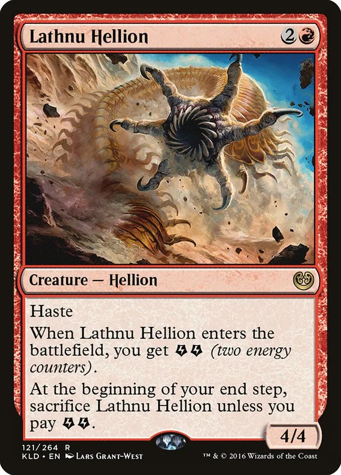 Lathnu Hellion Front Face