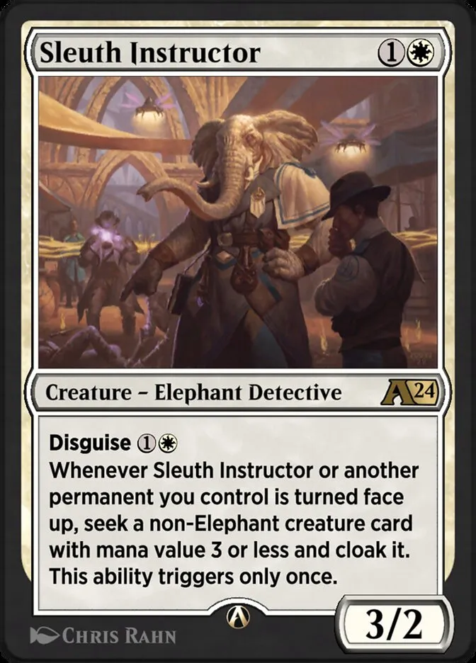 Sleuth Instructor Front Face