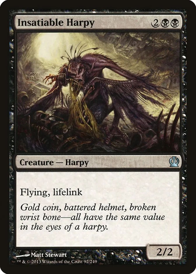 Insatiable Harpy Front Face