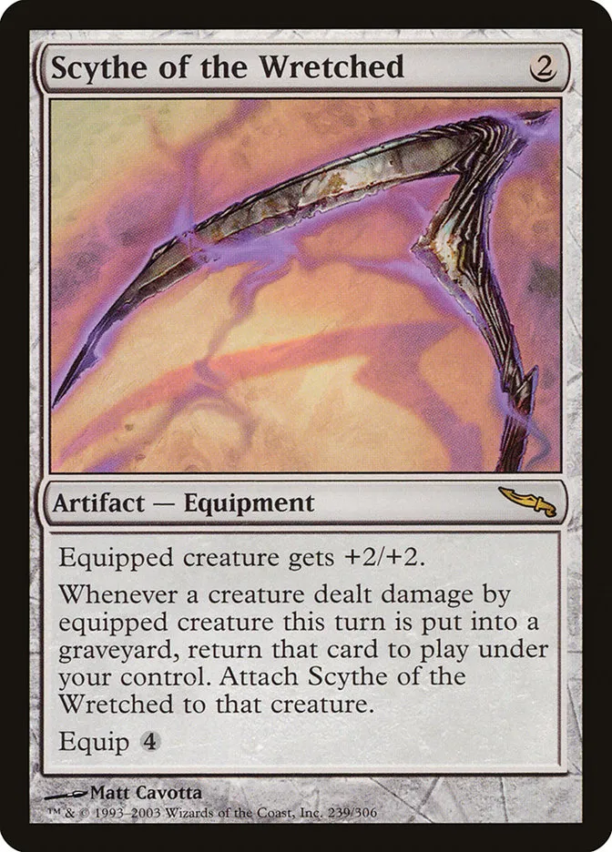 Scythe of the Wretched Front Face