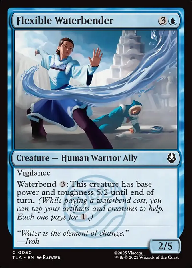 Flexible Waterbender Front Face