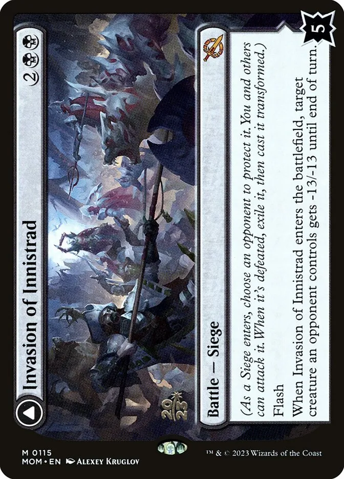 Invasion of Innistrad // Deluge of the Dead Front Face