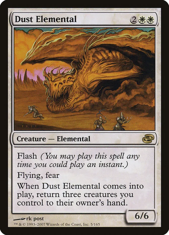 Dust Elemental Front Face