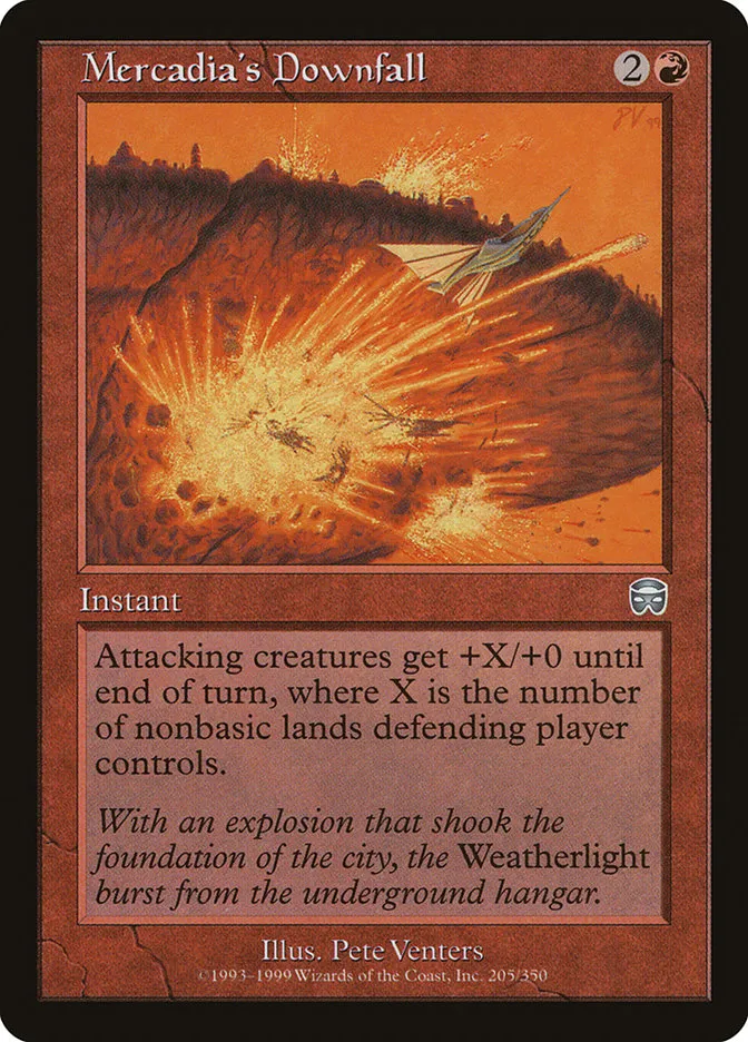Mercadia's Downfall Front Face