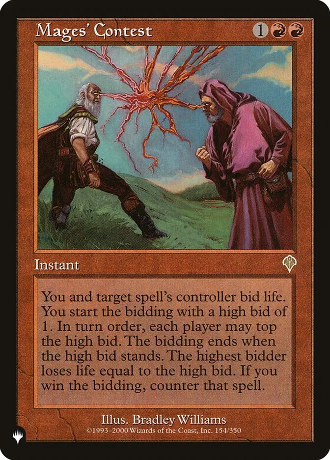 Mages' Contest Front Face