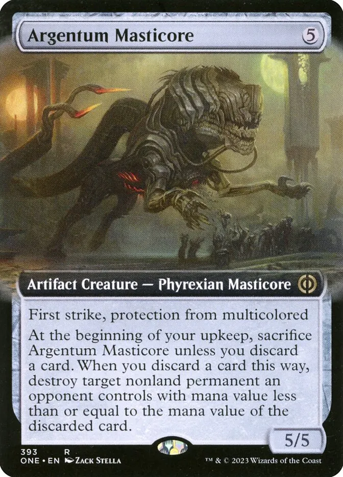 Argentum Masticore Front Face